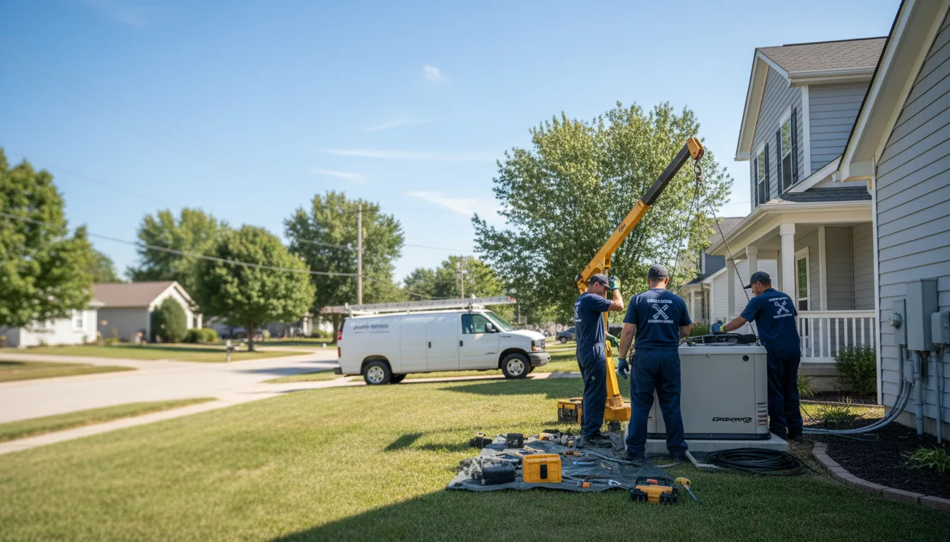 Generator Installation in Santa Fe, TX near me